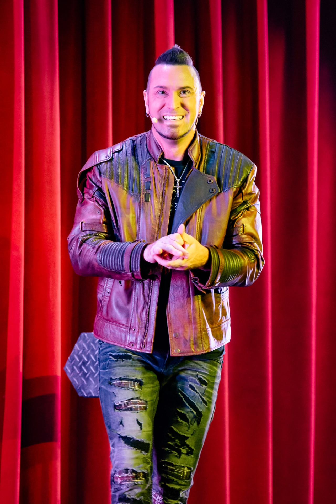 David DaVinci performing for Spokane audiences